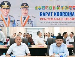 Bupati Banggai Laut Hadiri Rakor Pencegahan Korupsi Pelayanan Pertanahan di Palu