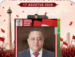 Kepala Dinas PMD-PPPA Kab. Banggai Laut, FRANS D. DARKAY, S.Sos. Mengucapkan Dirgahayu Republik Indonesia ke-81, Tahun 2026.