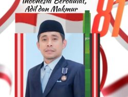 Kepala Bagian Organisasi Sekretariat Daerah Kab. Banggai Laut, Baytal, S.Sos.,M.M. Mengucapkan Dirgahayu Republik Indonesia ke-81 Tahun 2026.