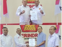 Sadi Laato Terima Mandat Ketua DPC Partai Gerindra Banggai Laut