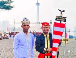 Kirab Bendera Pusaka, Perwakilan Kerajaan Banggai Ambil Bagian dalam Peringatan HUT ke-81 RI di Istana Negara