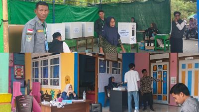 Hasil Sementara Rekapitulasi PAW Kepala Desa Tinakin Laut, Sarman Dirung Unggul