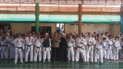 Ujian Kenaikan Tingkat INKANAS Banggai Semester I 2026 Diikuti 311 Karateka