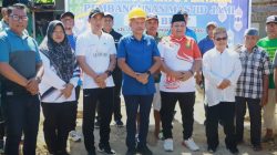 Bupati Banggai Laut Letakkan Batu Pertama Pembangunan Masjid Al-Bina di Kelurahan Tano Bonunungan