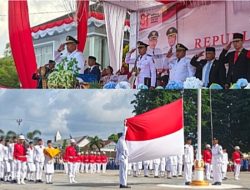 Upacara HUT ke-81 Kemerdekaan RI di Banggai Laut Berlangsung Khidmat dan Lancar
