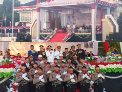 Upacara Penurunan Bendera HUT ke-81 RI di Banggai Laut Berlangsung Lancar