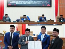 DPRD Banggai Laut Gelar Paripurna Persetujuan Bersama KUA-PPAS Perubahan APBD 2026