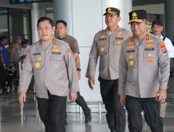 Kapolda Sulteng Sambut Astamaops Polri di Palu, Berikut Agendanya