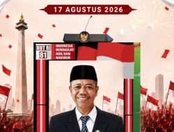 Kepala Badan Perencanaan Pembangunan, Riset dan Inovasi Daerah (BAPPERIDA) Kabupaten Banggai Laut, ABD. RASID PANDEI, S.H.,M.H. Mengucapkan Dirgahayu Republik Indonesia ke-81 Tahun 2026.