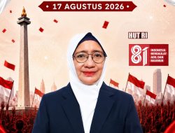 Kepala Dinas Koperasi, Perindustrian, dan Perdagangan (Koperindag) Kab. Banggai Laut, Dra. HASDIA Hi. BAJURANISIA, M.Si. Mengucapkan Dirgahayu Republik Indonesia ke-81 Tahun 2026.