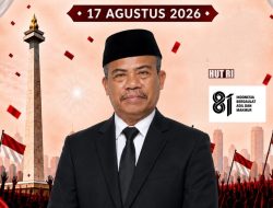 Ketua FKUB Kab. Banggai Laut, MUH. SYARIF ASGAR UDA’A. Mengucapkan Dirgahayu Republik Indonesia ke-81, Tahun 2026.