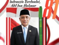 Sekretaris Daerah Kabupaten Banggai Laut, SAIFUL U. USURIA, S.E.,M.Si. Mengucapkan Dirgahayu Republik Indonesia ke-81, Tahun 2026.